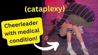 Thumbnail: MEDICAL CONDITION makes me the MOST BORING cheerleader!!! 😱