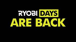 Thumbnail: RYOBI Days 2026 Deals & Savings!