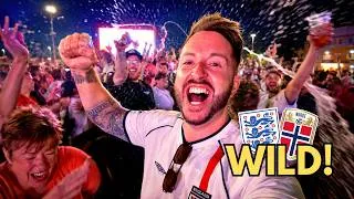 Thumbnail: 🔥 CHAOS ERUPTS at England World Cup FANZONE 🍻