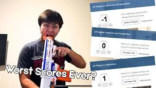 Thumbnail: The Worst 2026 AP Score Reaction (6 APs)(Very Late Upload)