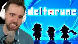 Thumbnail: I'm FINALLY Playing Deltarune