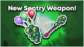 Thumbnail: NEW SENTRY Weapon in Terraria 1.4.5! - Barnacle Staff