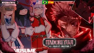 Thumbnail: Uma Musume react to Itadori Yuji As Haru's brother | Jujutsu Kaisen | Gacha React