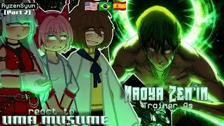 Thumbnail: [PT2] Uma Musume react to Trainer As Naoya Zen'in | Jujutsu Kaisen | Gacha React