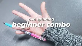 Thumbnail: EASY Beginner Pen Spinning Combo Breakdown