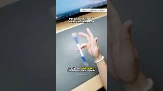 Thumbnail: Palm-Side Powerpass Pen Spinning Tutorial 💫