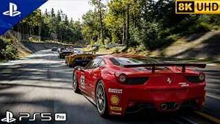 Thumbnail: FERRARİ 458 ITALİA GR.4 - Gran Turismo 7 PS5 Pro Enhanced Gameplay (8K UHD 60FPS)