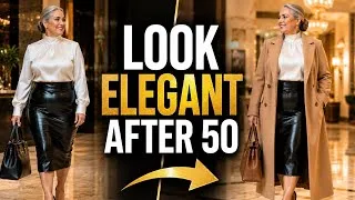 Thumbnail: Why Long Coats Make Latex Skirts Look More Elegant After 50 