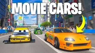 Thumbnail: Forza, But We Only Use MOVIE CARS!