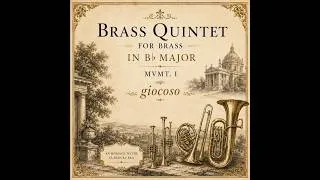 Thumbnail: Quintet for Brass in B Flat Major mvmt. I giocoso © 2026 Stephen A. Hein Music. All Rights Reserved