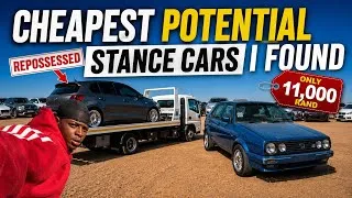 Thumbnail: I Found the Cheapest Potential Stance Cars in SA + VW Golf Mk 1 + Cars under R50k