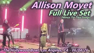 Thumbnail: Allison Moyet - (Partial) Full Live Set - The Hollywood Bowl, Los Angeles, CA - 06/04/26