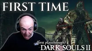 Thumbnail: First Time in Huntsman's Copse was BRUTAL | [Part 10] BLIND PLAYTHROUGH Dark Souls II