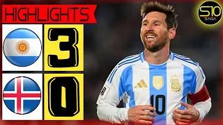 Thumbnail: Argentina vs Iceland 3-0 🔥 International Friendly - Highlights and Goals 2026