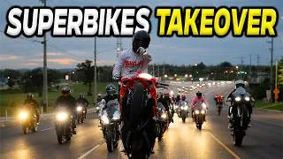 Thumbnail: 200+ SUPERBIKES SHUT DOWN NASHVILLE | COPS CALLED...
