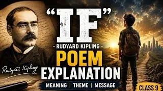 Thumbnail: If - Rudyard Kipling - poem explanation in detail 