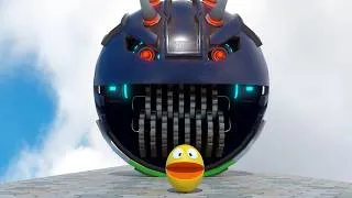 Thumbnail: PACMAN Best of Shorts Compilation  vol 1 🙏😂#robotpacman  #pacman #stickman #domino