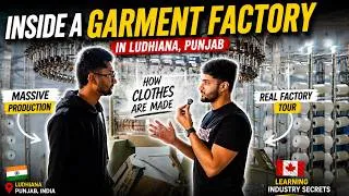 Thumbnail: Inside a Garment Factory in Ludhiana, India 🇮🇳  | How Clothes Are Made at Massive Scale