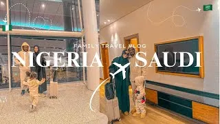 Thumbnail: Family Travel Vlog | Nigeria 🇳🇬 to Saudi Arabia 🇸🇦 - Life Between Nigeria & Saudi Arabia