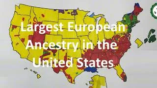 Thumbnail: US European Ancestry map drawing 🇺🇸 | America Looks Very Different Than You Think