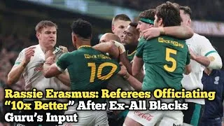 Thumbnail: Rassie Erasmus: Referees Officiating “10x Better” After Ex-All Blacks Guru’s Input