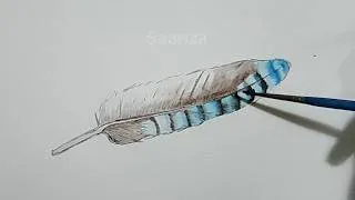Thumbnail: Feather Painting