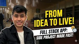 Thumbnail: From Idea to Live Project - How I Build & Host Side Projects
