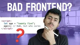 Thumbnail: Before You Learn HTML, CSS, or JavaScript — WATCH THIS! | Frontend developer roadmap 2025