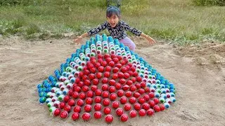 Thumbnail: Survival Skills: SMART ideas and USEFUL with Single Mom in the forest #bushcraft #camping #outdoors