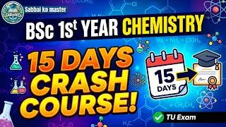 Thumbnail: Tribhuvan University BSc 1st Year Chemistry: Complete Syllabus in 15 Days!