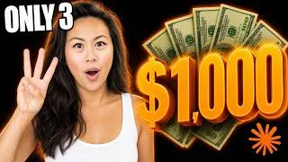 Thumbnail: How to Make Your First $1000 (3 Claude Prompts)