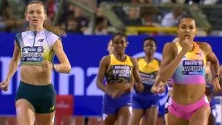 Thumbnail: Audrey Werro wins Women's 800m final to beat Femke Bol at Brussels Wanda Diamond League 2026