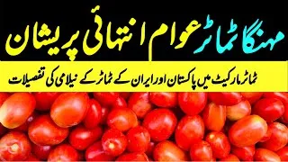 Thumbnail: Expensive Tomato Rates | Public Distressed | Pakistani & Iranian Tomato Auction Details 21 July 2026