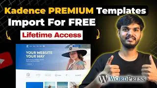 Thumbnail: Kadence Theme ~ Kadence Starter Templates Free & Pro | Customization | License key | Lifetime Access