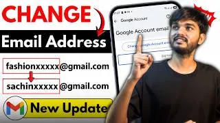 Thumbnail: How to Change Gmail ID User Name  ~ Google Account | 🔥 Gmail User Name Change