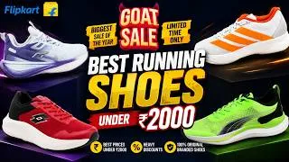 Thumbnail: Running shoes under 2000 in Flipkart Goat Sale 2026