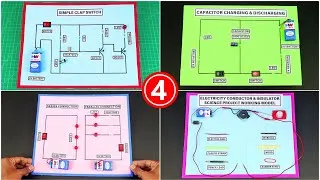 Thumbnail: TOP 4 Easy Electrical & Electronic Circuit Projects for Beginners|DIY Science Project Working Models