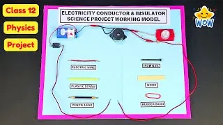 Thumbnail: DIY Electricity Conductor & Insulator Circuit Science Project Working Model for Science Exhibition