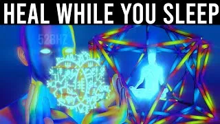 Thumbnail: 528Hz Deep Harmonic Field | Heal While You Sleep | Black Screen Sleep Music