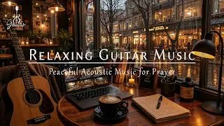 Thumbnail: Relaxing Guitar Instrumental – Calm Worship Music with Cozy Coffee Shop Ambience