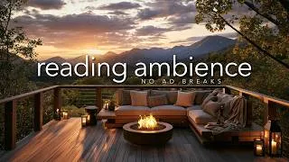 Thumbnail: Cozy Reading Deck [NO MID ADs] Calm Ambient Music for Reading, Focus & Relaxation