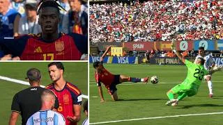 Thumbnail: No Goal! VAR Breaks Spain's Hearts Against Argentina 💔 VAR