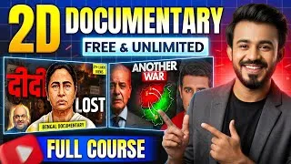 Thumbnail: How To Create 2D Documentary Videos Using AI (Step-by-Step) | AI Video Kaise Banaye