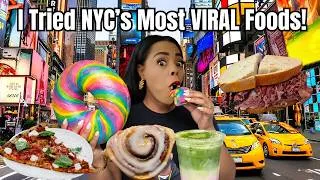 Thumbnail: Trying Viral TikTok Foods in New York City! (was it worth it?) #nycfood #viralfood #asmr