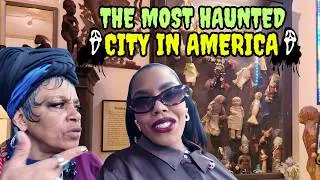 Thumbnail: I SPENT A DAY AT A HAUNTED VOODOO MUSEUM ! HERE'S WHAT I LEARNED #sadeandthecity #voodoo #neworleans