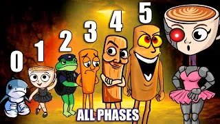 Thumbnail: FNF Vs Italian Brainrot | Ballerina Cappuccina & Tung Tung Sahur - ALL PHASES - FNF Mod
