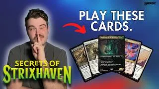 Thumbnail: The 13 Most BROKEN Cards from Secrets of Strixhaven for Commander | Magic: The Gathering