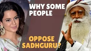 Thumbnail: Some people Opposing Sadhguru? Kangana Ranaut Asks Sadhguru|