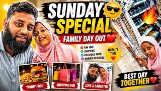 Thumbnail: Sunday Special Vlog 🛍️ | A Perfect Family Day in Bangalore | Full Day Journey ❤️