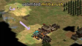 Thumbnail: Age Of Empires 2 | You Will Pay | unlimited Militia rush AoE2